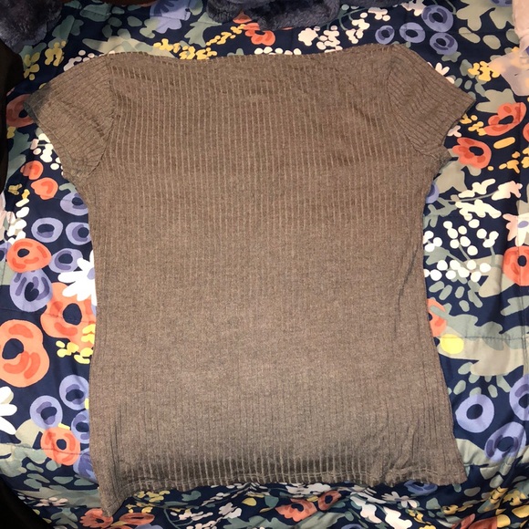 Reformation gray Ribbed Top - Picture 5 of 7